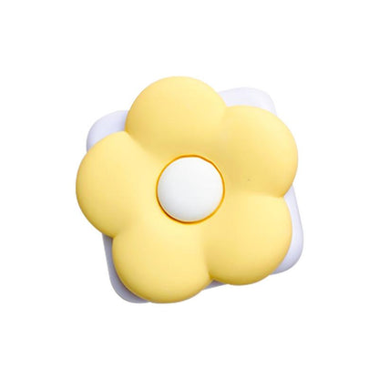 #S0025 Factory Wholesale Flower Makeup Mirror PopSockets Portable Airbag Glitter phone PopGrip, adjustable cellphone stand, retractable smartphone holder, phone mount support, Folding Kickstand, handheld accessories