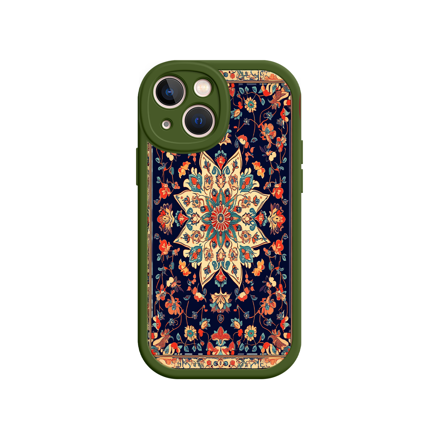 #MC0029 Factory Wholesale Mandala iPhone 17 Case – Ornate Pattern, Bohemian Style, Artistic Floral Design