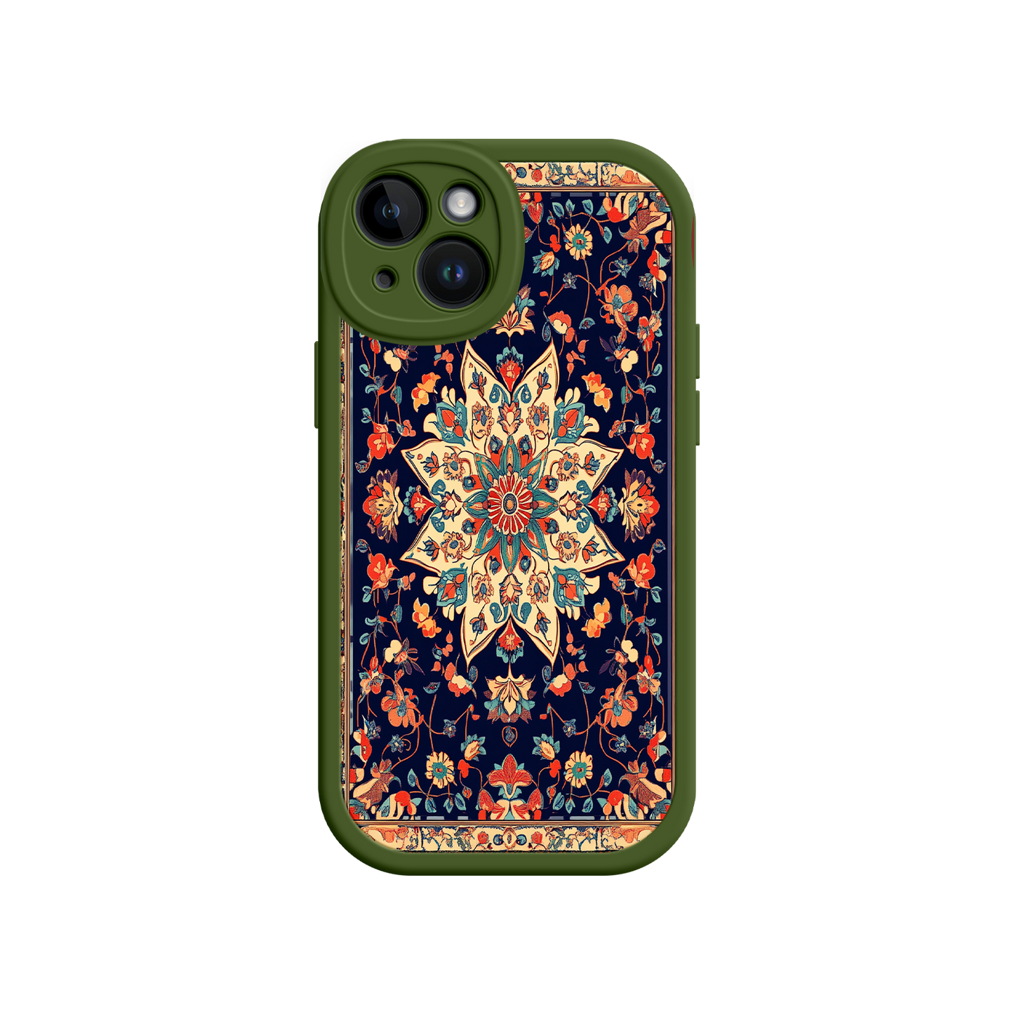 #MC0029 Factory Wholesale Mandala iPhone 17 Case – Ornate Pattern, Bohemian Style, Artistic Floral Design