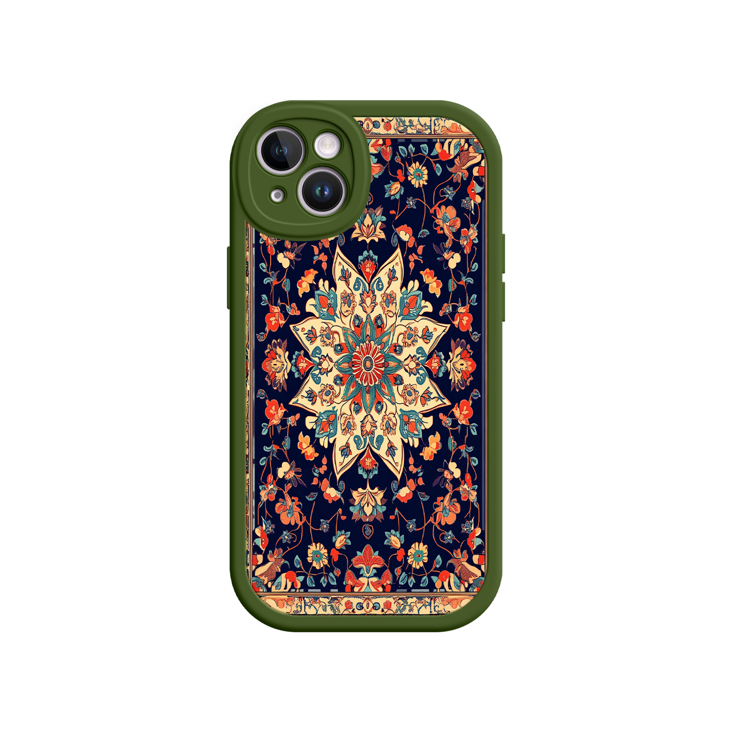 #MC0029 Factory Wholesale Mandala iPhone 17 Case – Ornate Pattern, Bohemian Style, Artistic Floral Design