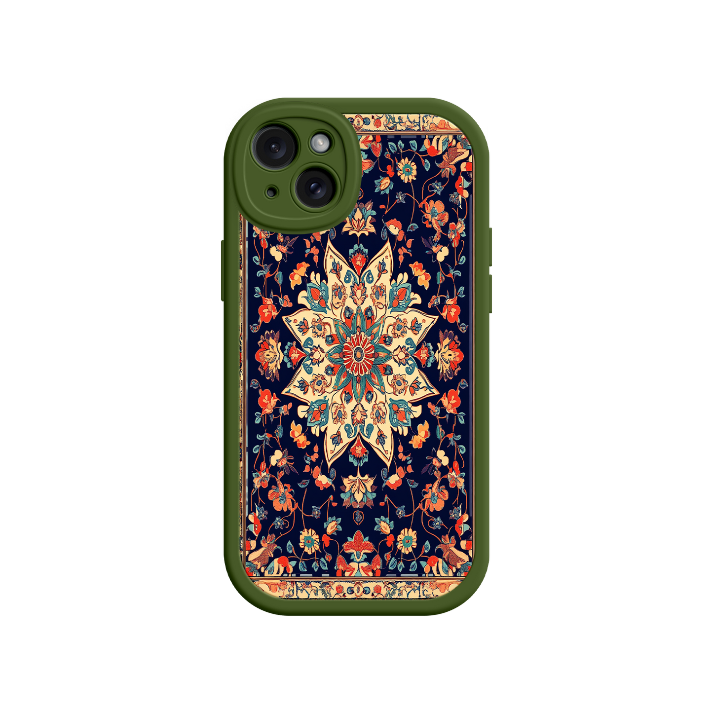 #MC0029 Factory Wholesale Mandala iPhone 17 Case – Ornate Pattern, Bohemian Style, Artistic Floral Design