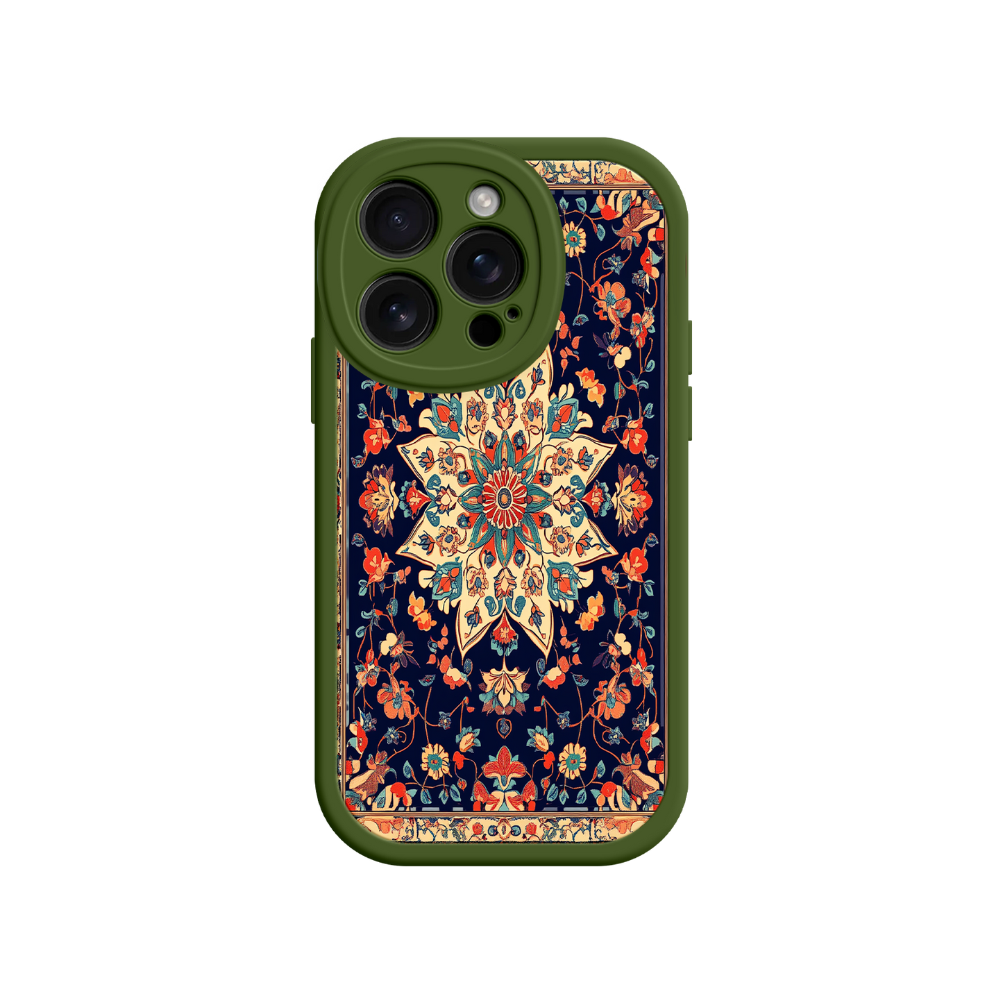 #MC0029 Factory Wholesale Mandala iPhone 17 Case – Ornate Pattern, Bohemian Style, Artistic Floral Design