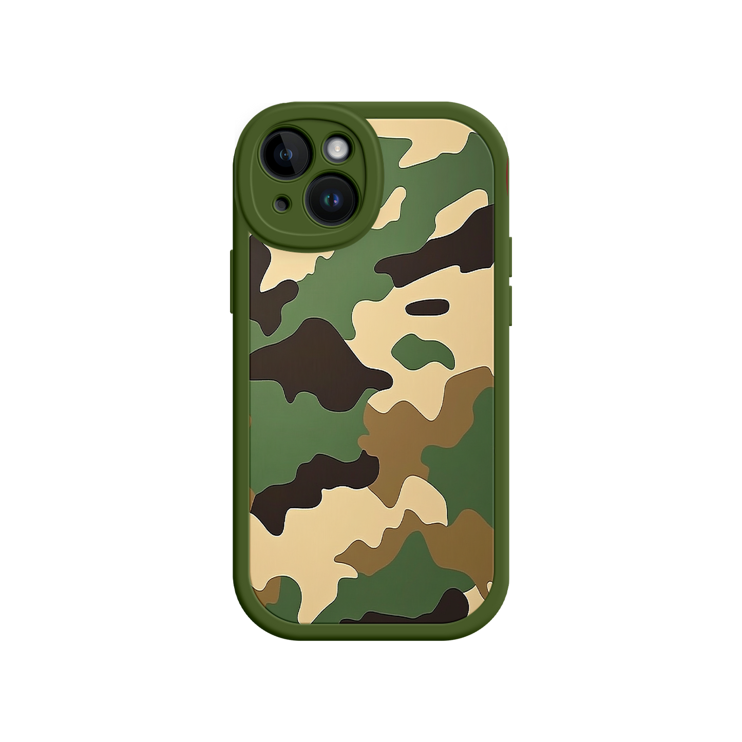 #MC0031 Factory Wholesale Military Camo iPhone 17 Case – Woodland Camouflage, Tactical Design, Rugged Phone Cover