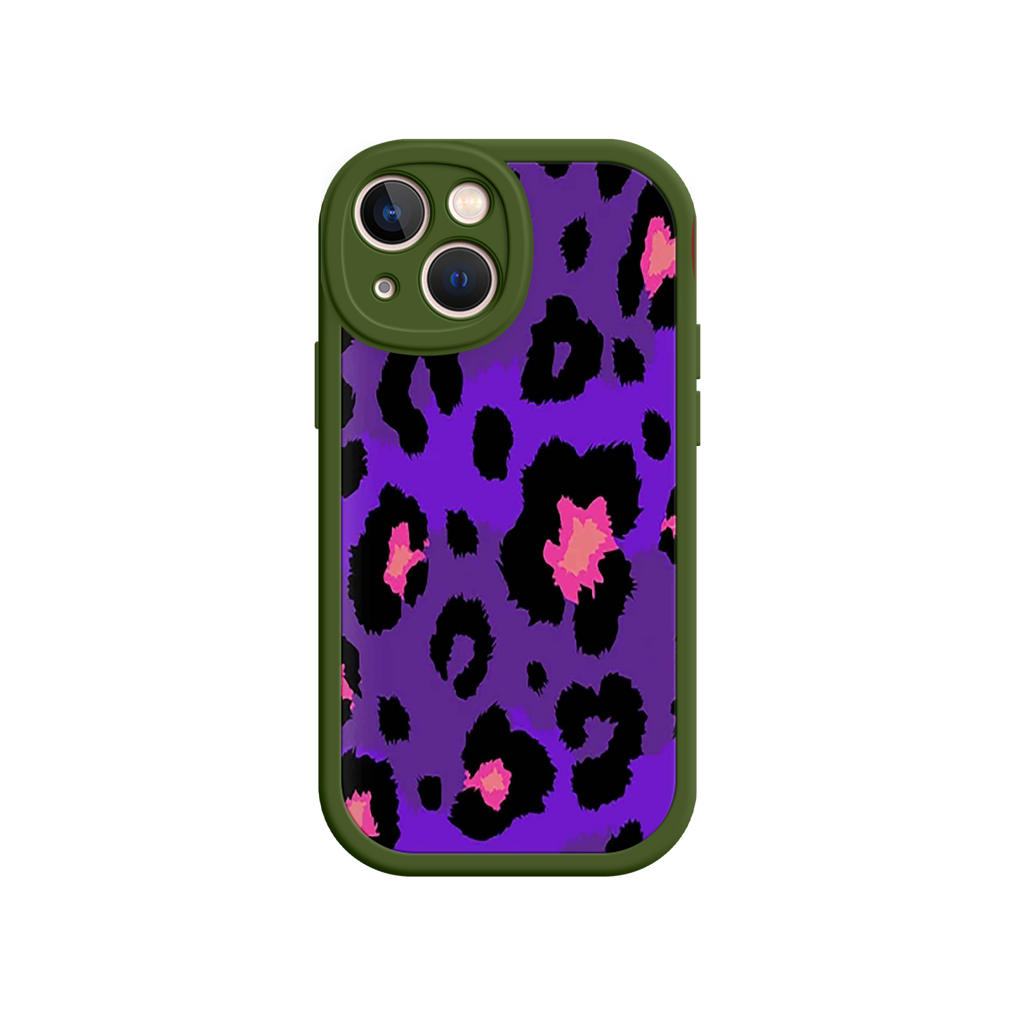 #MC0025 Factory Wholesale Purple Leopard Print iPhone 17 Case – Trendy Animal Print, Protective Fashion Cover, Bold & Stylish Design