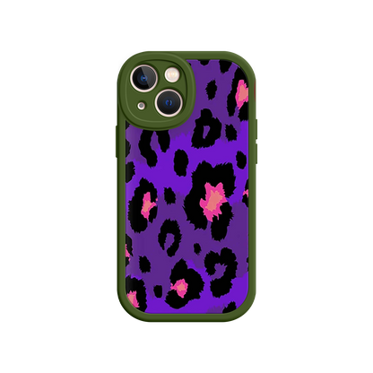 #MC0025 Factory Wholesale Purple Leopard Print iPhone 17 Case – Trendy Animal Print, Protective Fashion Cover, Bold & Stylish Design