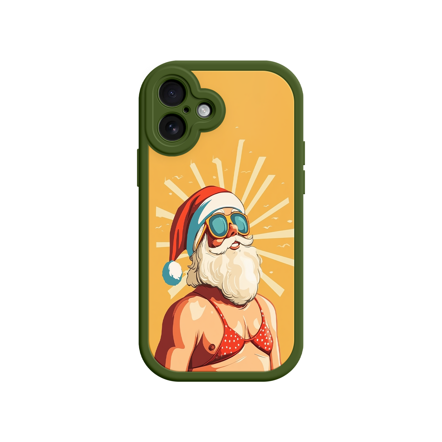 Whimsical phone case for holiday gift exchange