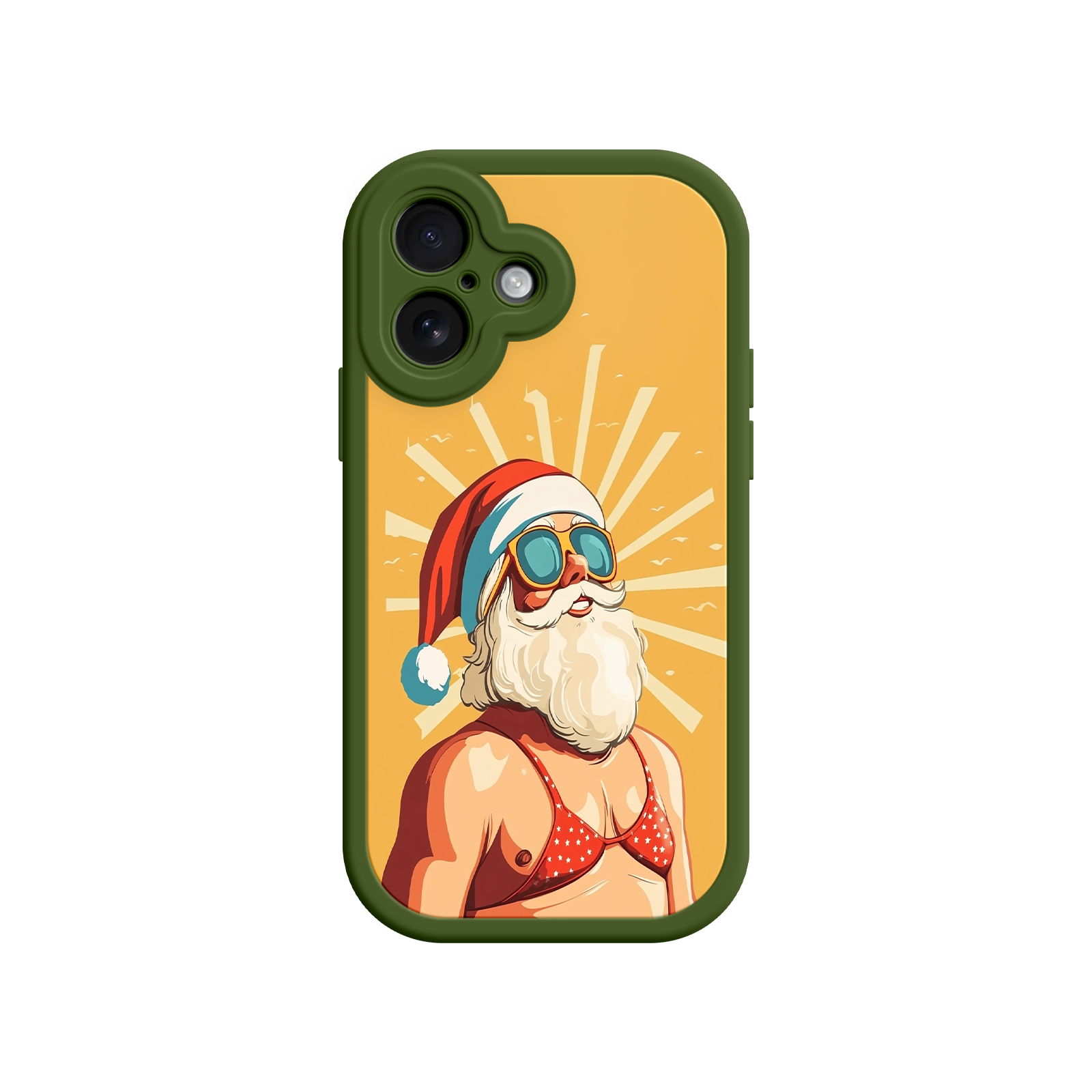Santa Claus iPhone case for Christmas gift shoppers
