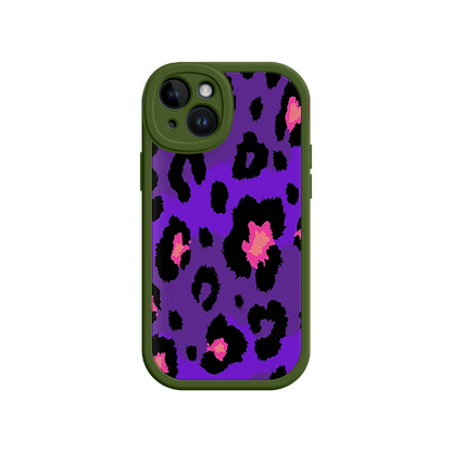 #MC0025 Factory Wholesale Purple Leopard Print iPhone 17 Case – Trendy Animal Print, Protective Fashion Cover, Bold & Stylish Design