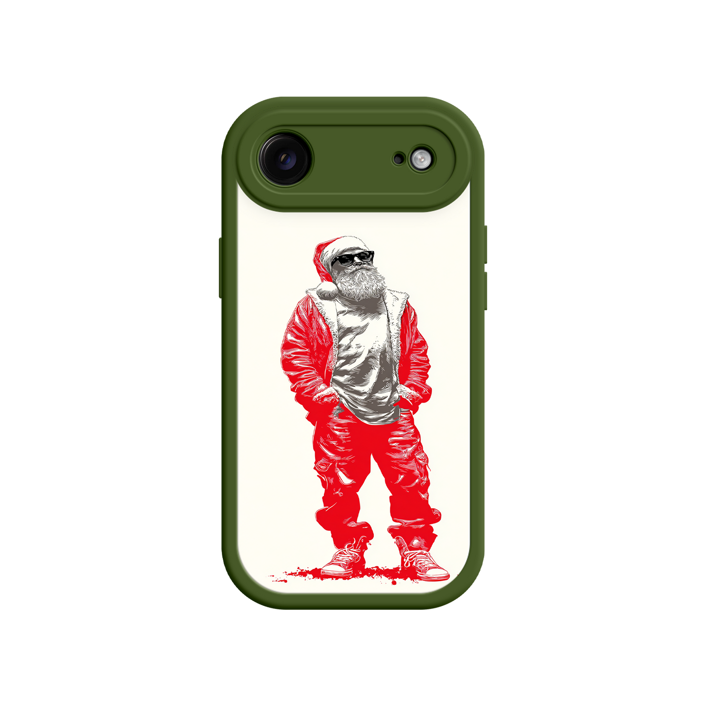 Stylish Santa phone case for iPhone 14 Pro