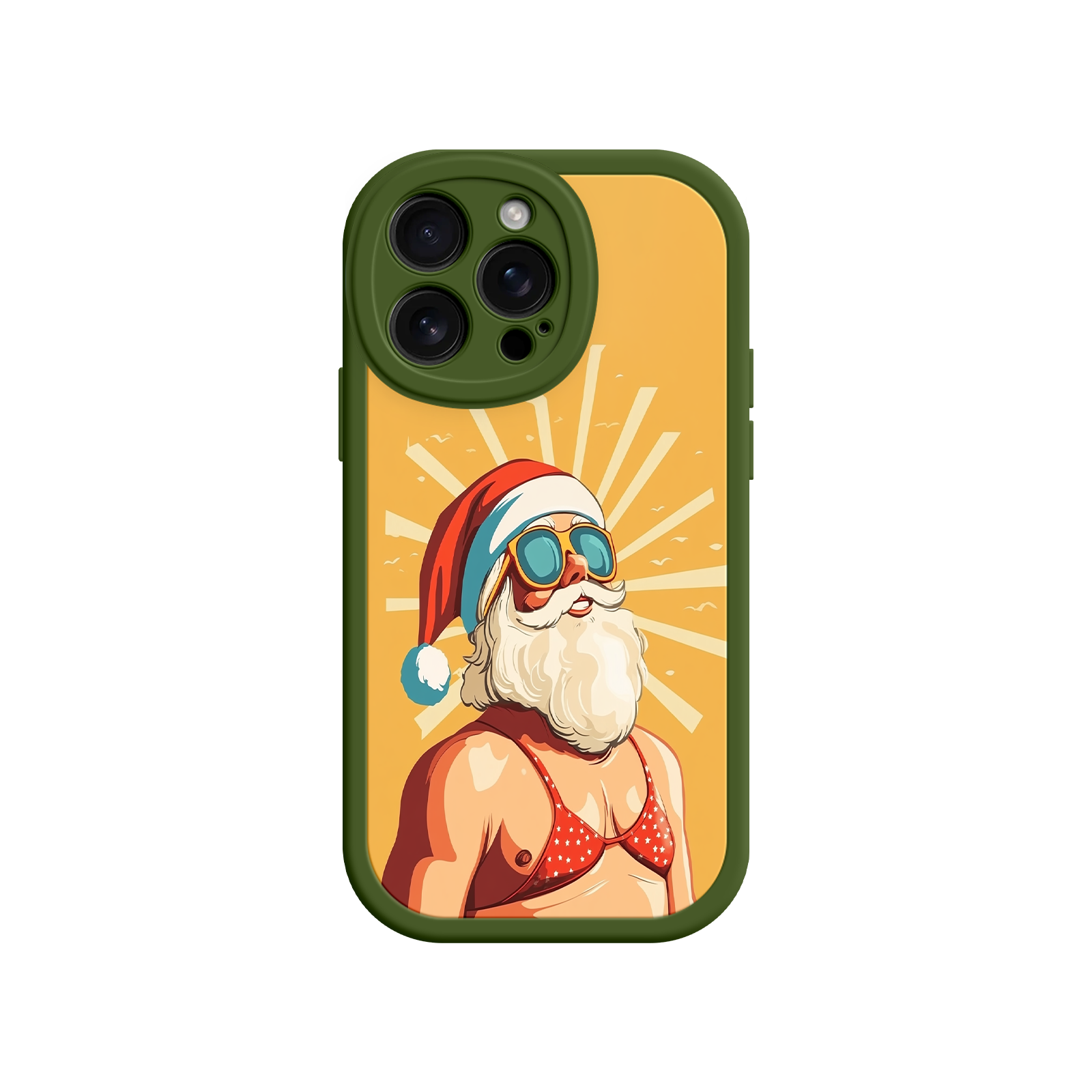 Santa phone case for holiday party gift exchange