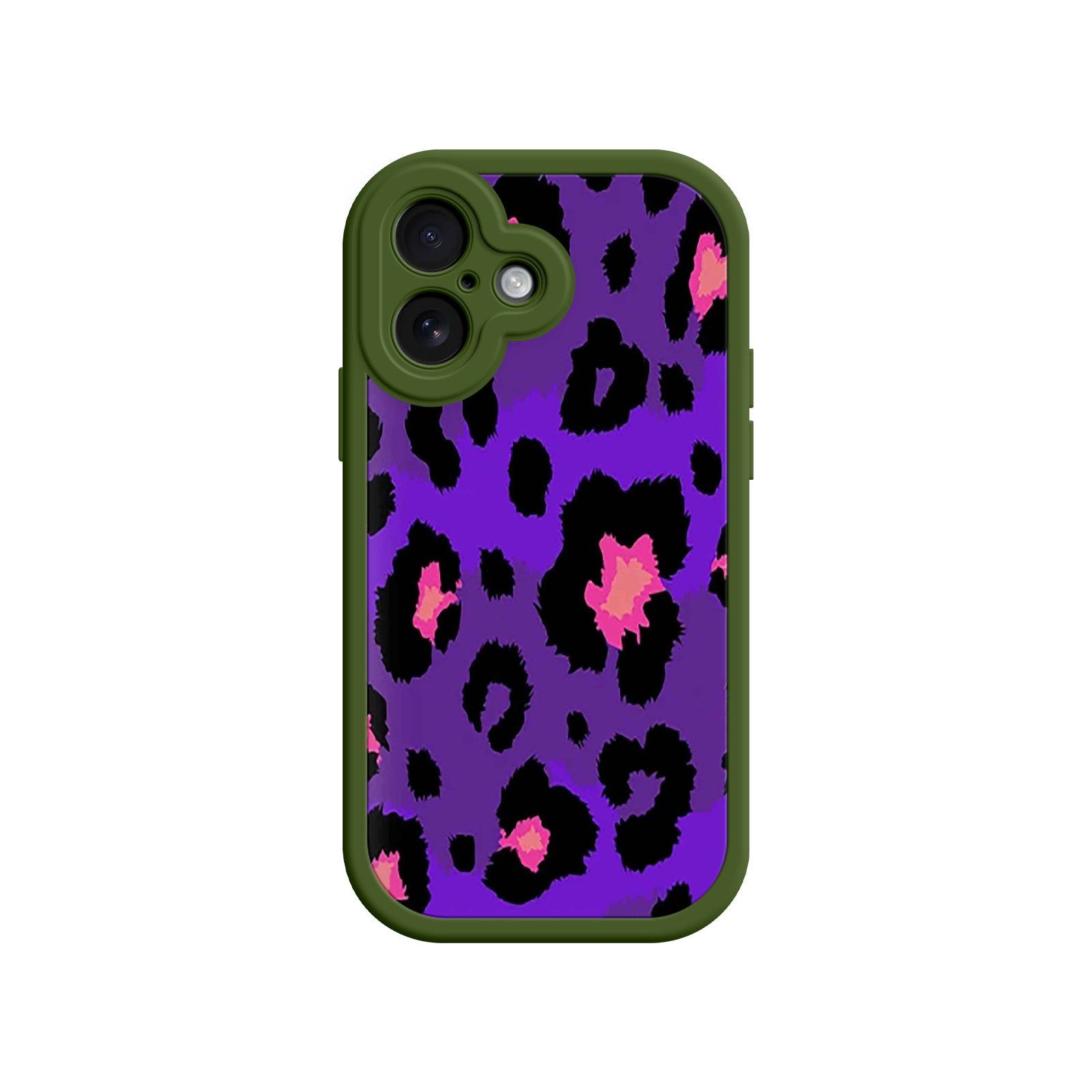 Purple Leopard Print iPhone 17 Case – Trendy Animal Print, Protective Fashion Cover, Bold & Stylish Design