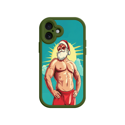 Funny Christmas phone case for gift shoppers