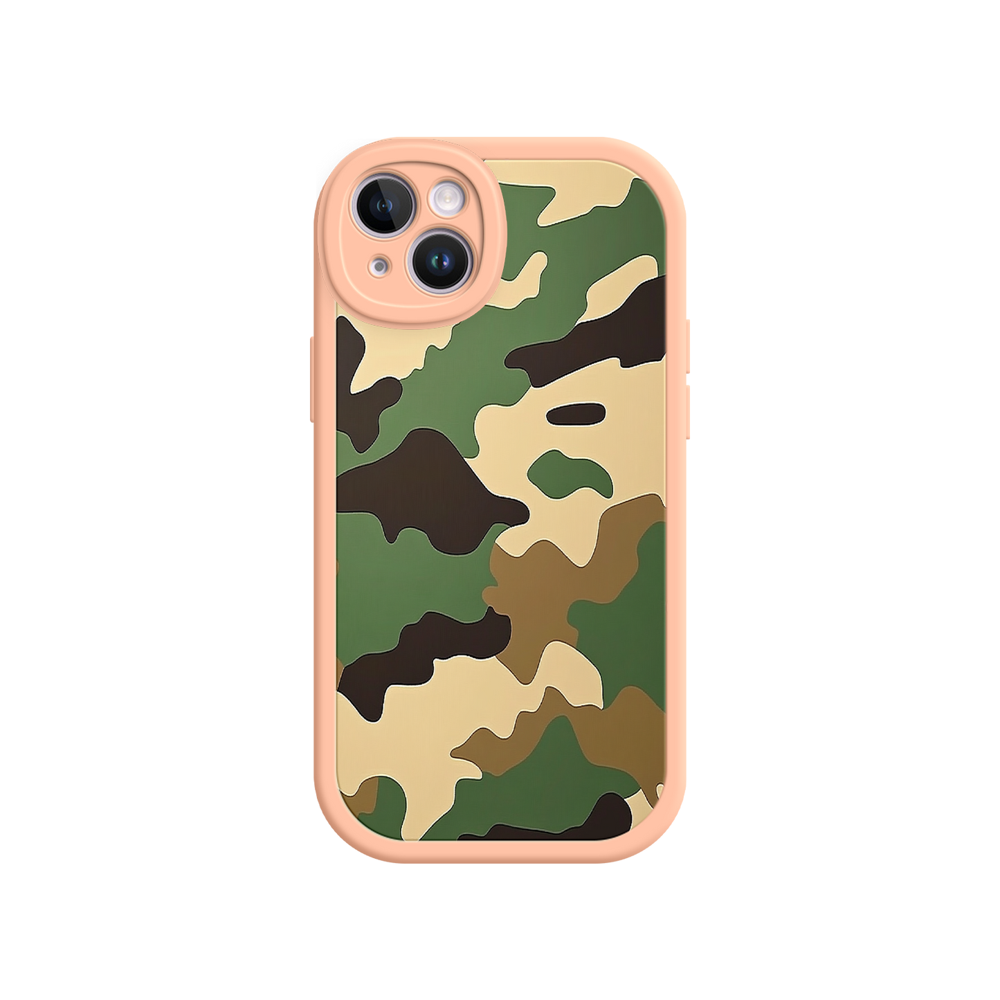 #MC0031 Factory Wholesale Military Camo iPhone 17 Case – Woodland Camouflage, Tactical Design, Rugged Phone Cover