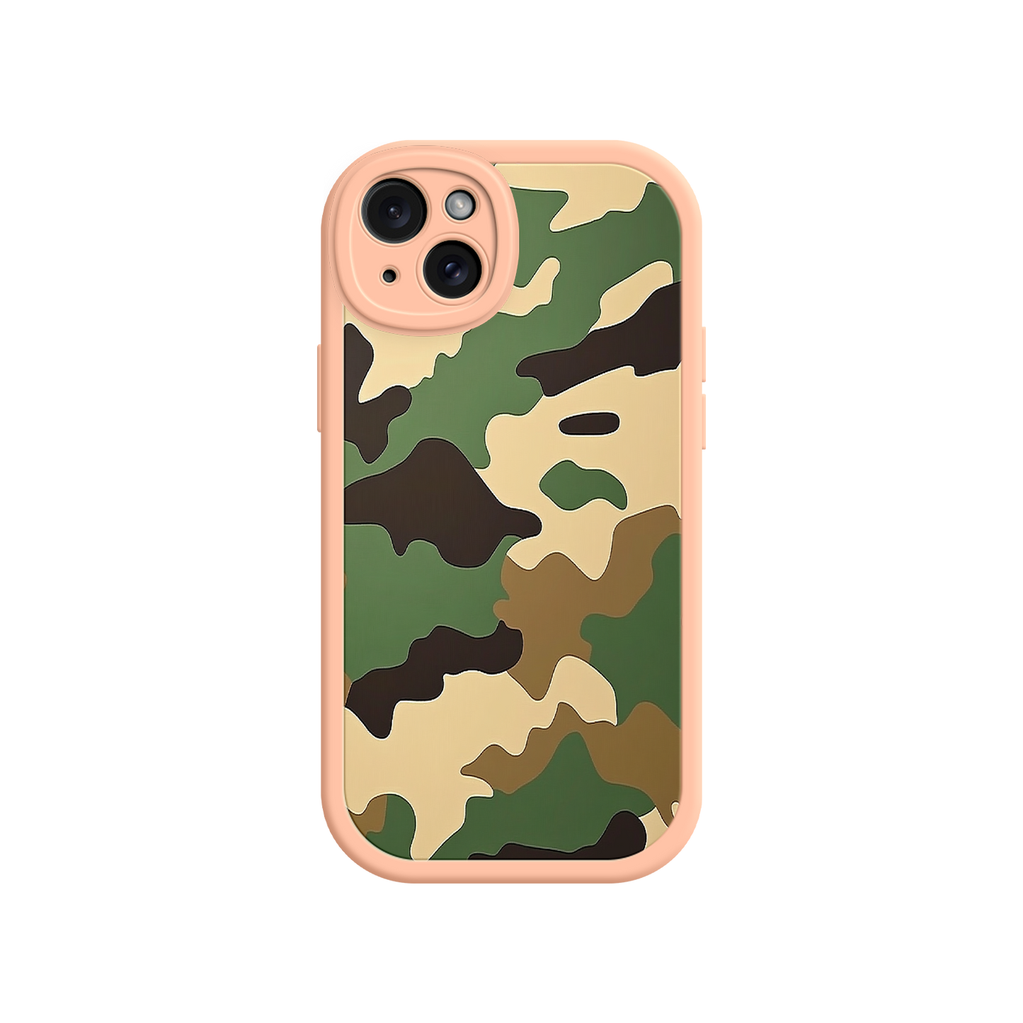 #MC0031 Factory Wholesale Military Camo iPhone 17 Case – Woodland Camouflage, Tactical Design, Rugged Phone Cover