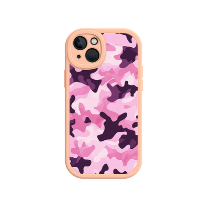 #MC0030 Factory Wholesale Pink Camo iPhone 17 Case – Camouflage, Feminine Style, Protective Phone Cover