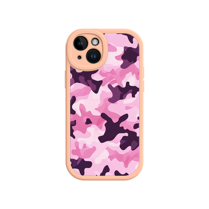 #MC0030 Factory Wholesale Pink Camo iPhone 17 Case – Camouflage, Feminine Style, Protective Phone Cover