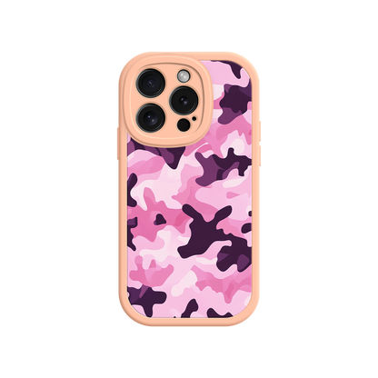 #MC0030 Factory Wholesale Pink Camo iPhone 17 Case – Camouflage, Feminine Style, Protective Phone Cover