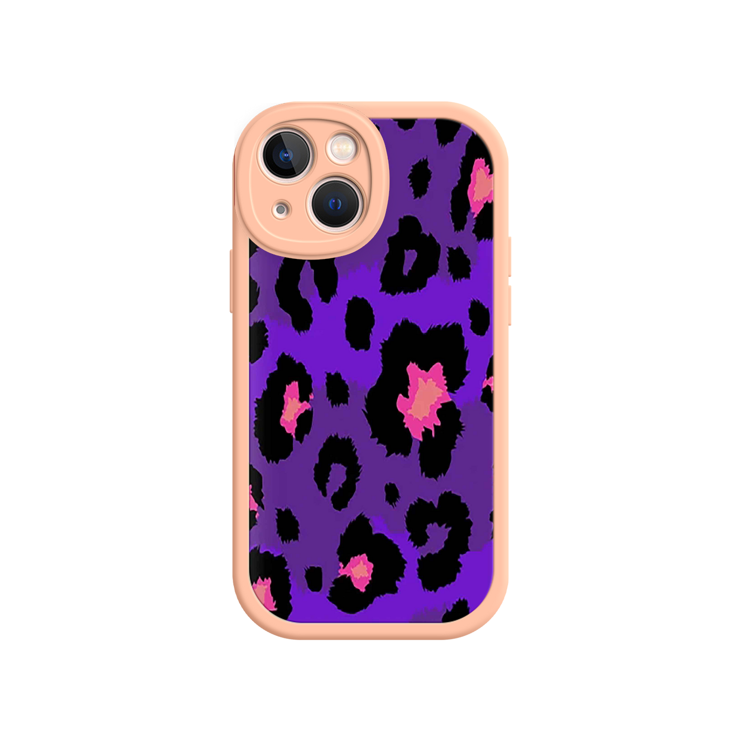 #MC0025 Factory Wholesale Purple Leopard Print iPhone 17 Case – Trendy Animal Print, Protective Fashion Cover, Bold & Stylish Design
