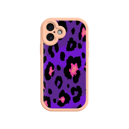 #MC0025 Factory Wholesale Purple Leopard Print iPhone 17 Case – Trendy Animal Print, Protective Fashion Cover, Bold & Stylish Design