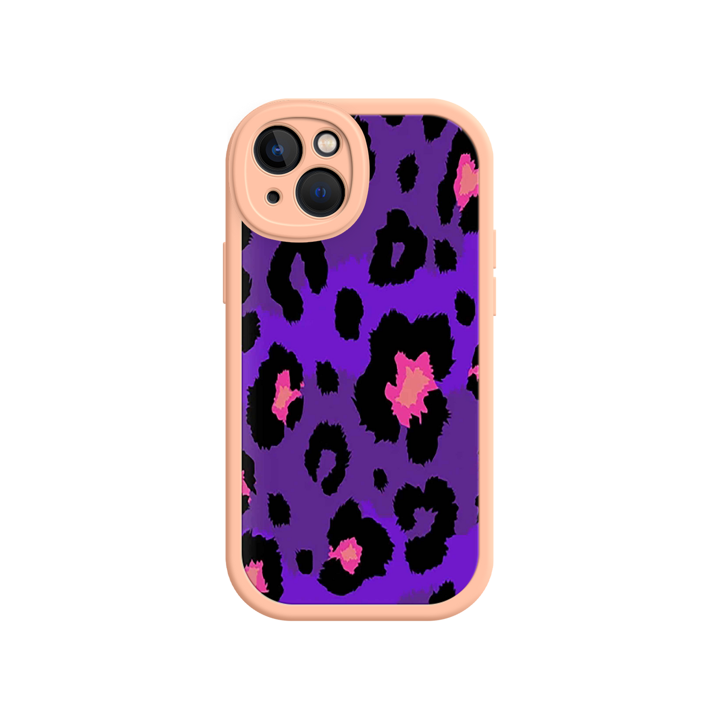 #MC0025 Factory Wholesale Purple Leopard Print iPhone 17 Case – Trendy Animal Print, Protective Fashion Cover, Bold & Stylish Design