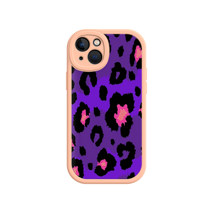#MC0025 Factory Wholesale Purple Leopard Print iPhone 17 Case – Trendy Animal Print, Protective Fashion Cover, Bold & Stylish Design