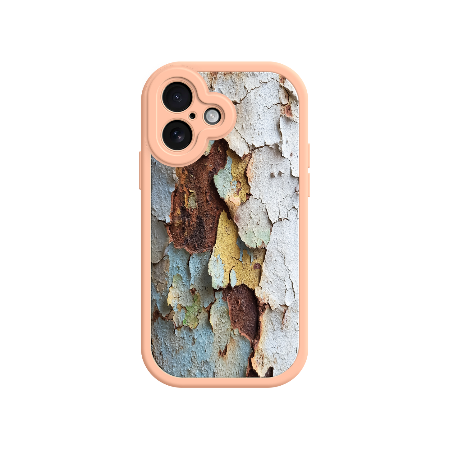 Weathered paint phone case for Christmas gifts