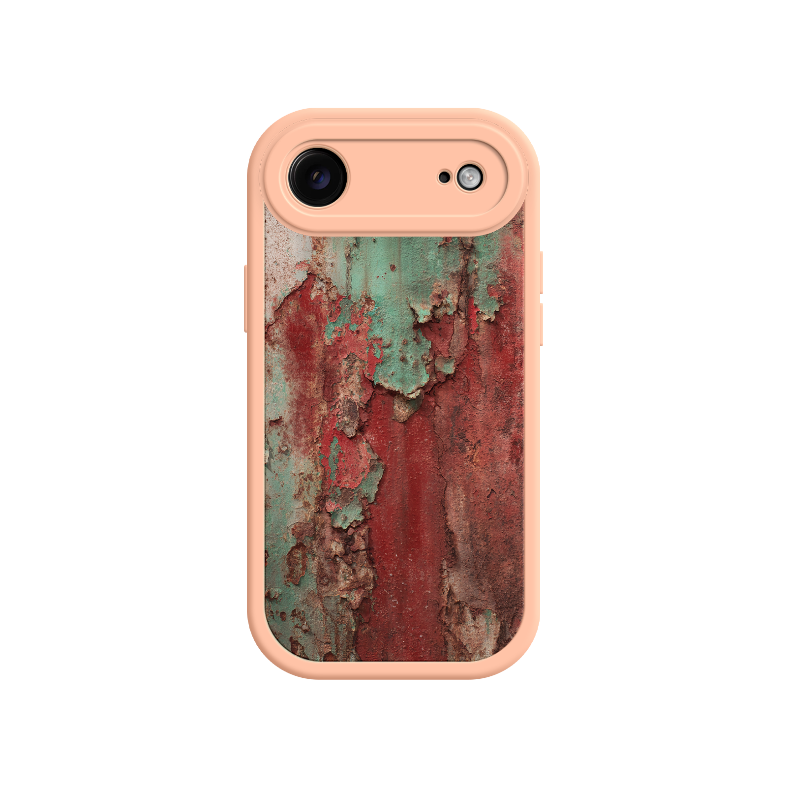 Textured phone case with antique industrial vibe