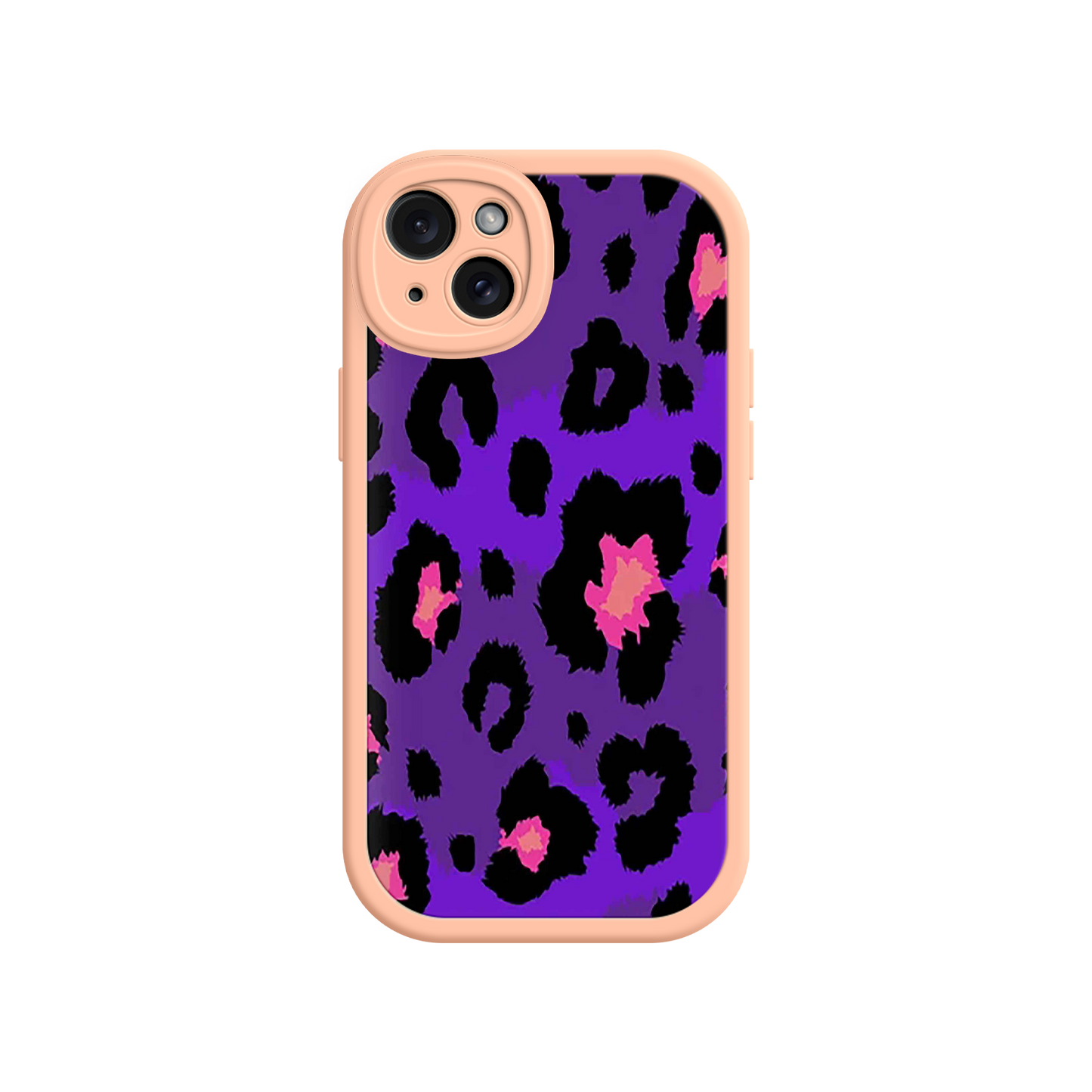 #MC0025 Factory Wholesale Purple Leopard Print iPhone 17 Case – Trendy Animal Print, Protective Fashion Cover, Bold & Stylish Design