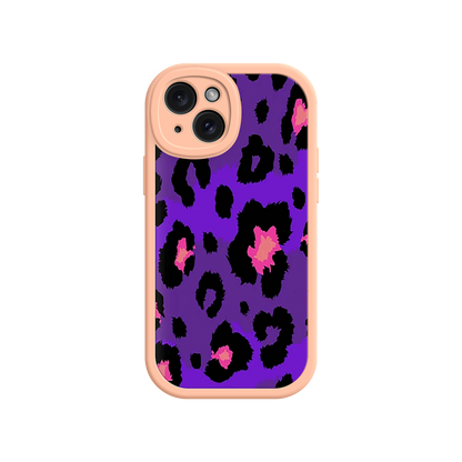#MC0025 Factory Wholesale Purple Leopard Print iPhone 17 Case – Trendy Animal Print, Protective Fashion Cover, Bold & Stylish Design