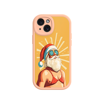Bold and quirky Santa phone case for Christmas shoppers