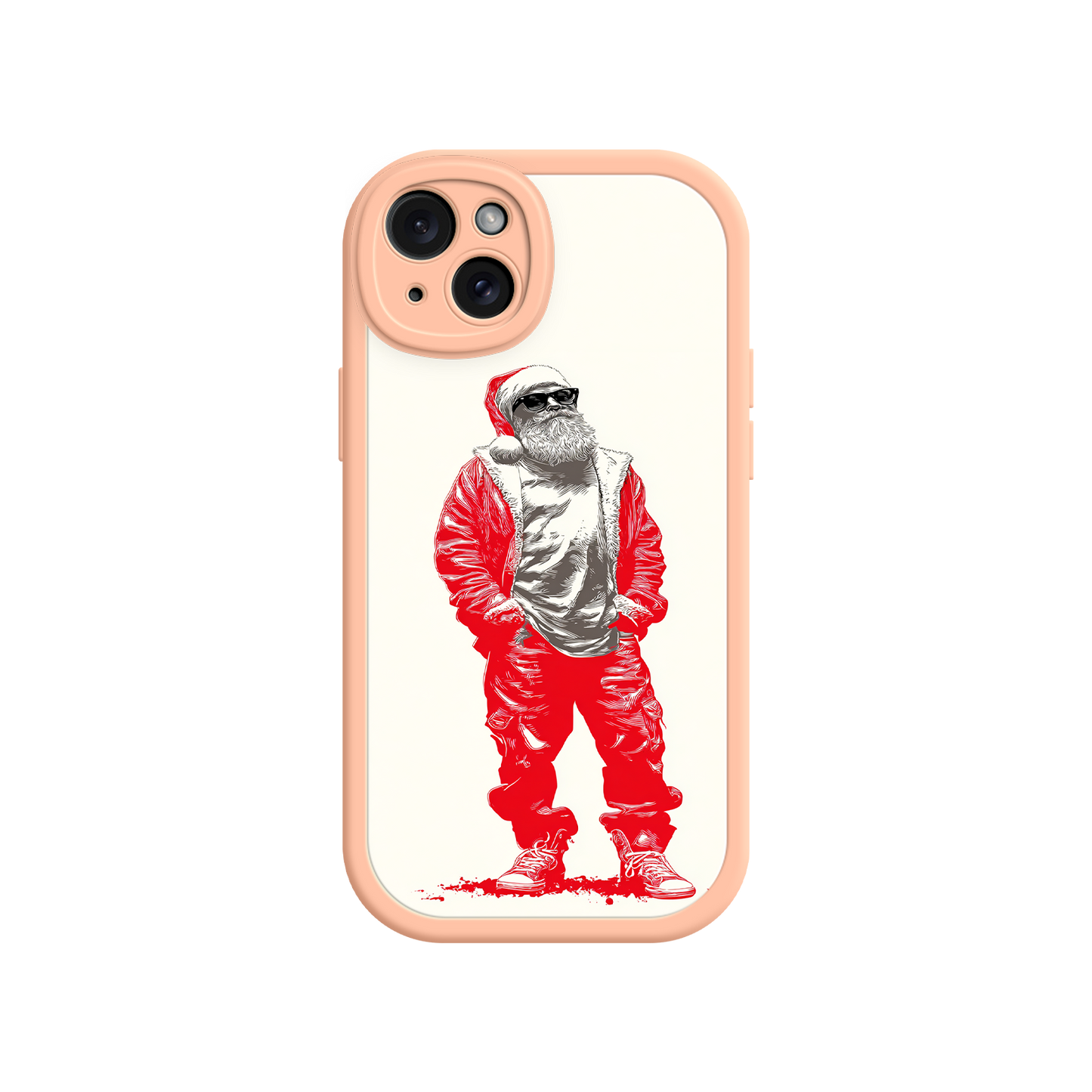 #MC0023 Factory Wholesale Urban Santa Street Style iphone 17 Case