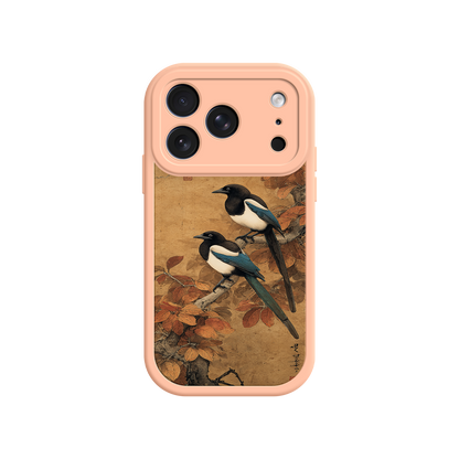 Elegant phone case with photogenic bird design