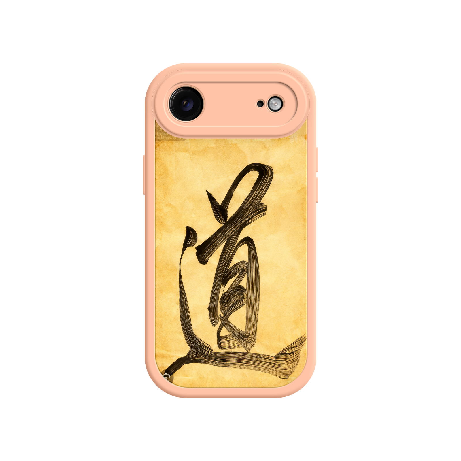 Zen-inspired phone case with Tao calligraphy