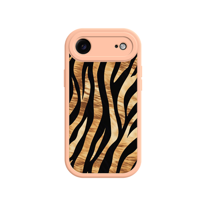 iPhone case featuring wild tiger pattern