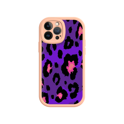 #MC0025 Factory Wholesale Purple Leopard Print iPhone 17 Case – Trendy Animal Print, Protective Fashion Cover, Bold & Stylish Design
