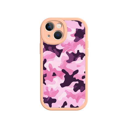 #MC0030 Factory Wholesale Pink Camo iPhone 17 Case – Camouflage, Feminine Style, Protective Phone Cover