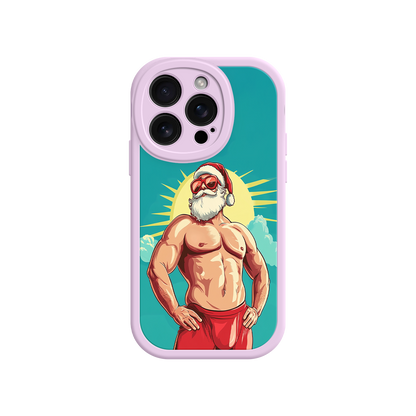 Humorous phone case for seasonal stocking stuffers