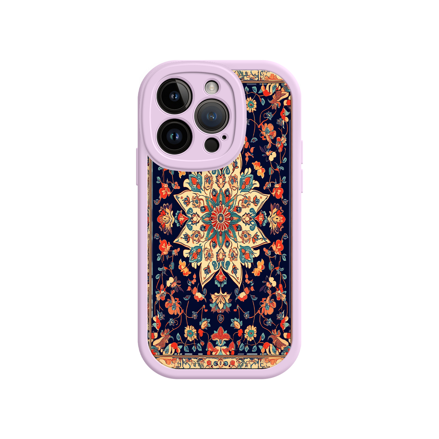 #MC0029 Factory Wholesale Mandala iPhone 17 Case – Ornate Pattern, Bohemian Style, Artistic Floral Design