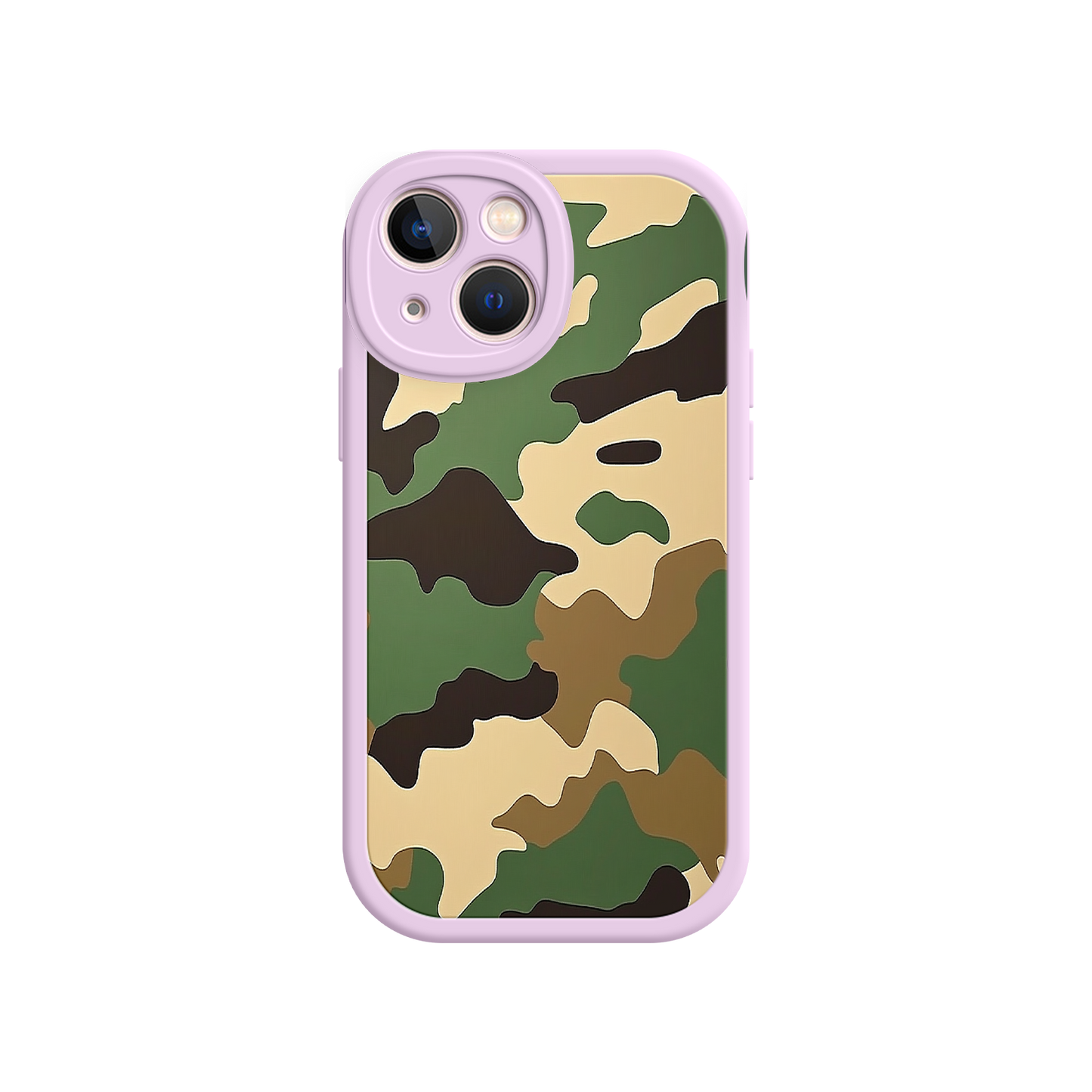 #MC0031 Factory Wholesale Military Camo iPhone 17 Case – Woodland Camouflage, Tactical Design, Rugged Phone Cover