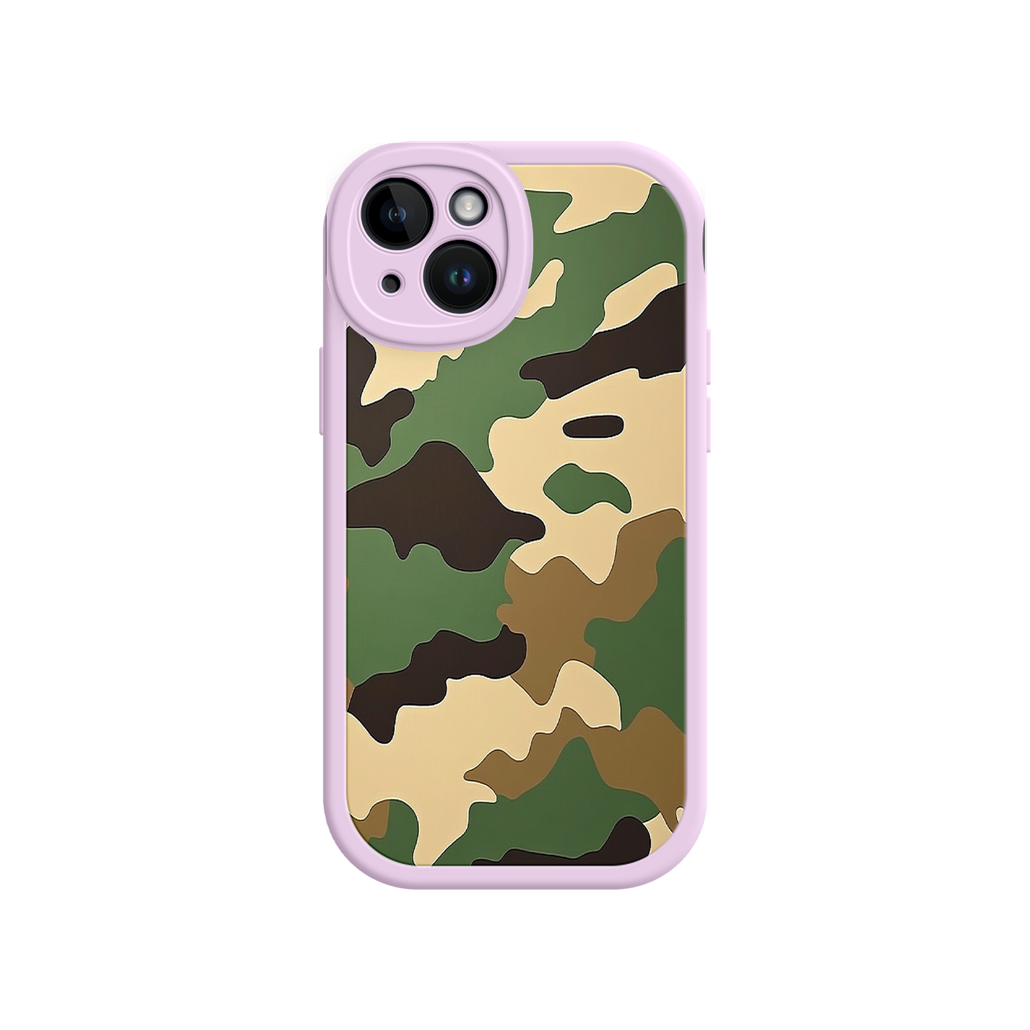 #MC0031 Factory Wholesale Military Camo iPhone 17 Case – Woodland Camouflage, Tactical Design, Rugged Phone Cover