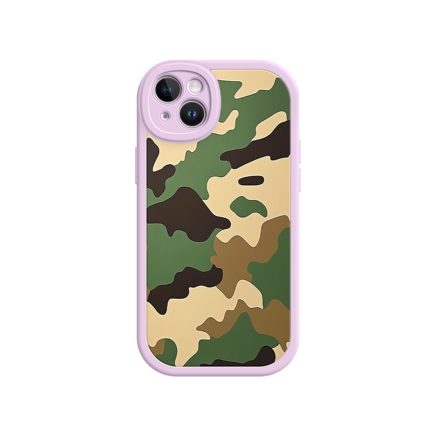 #MC0031 Factory Wholesale Military Camo iPhone 17 Case – Woodland Camouflage, Tactical Design, Rugged Phone Cover