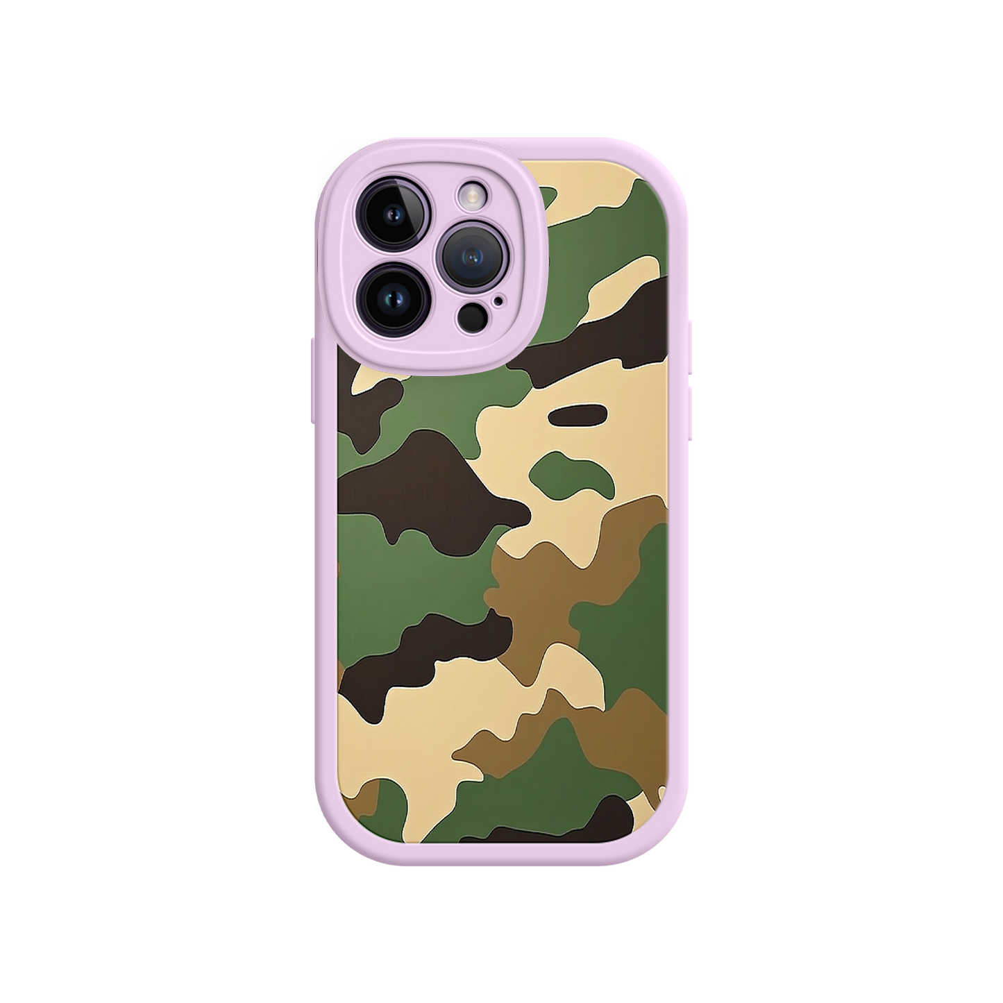 #MC0031 Factory Wholesale Military Camo iPhone 17 Case – Woodland Camouflage, Tactical Design, Rugged Phone Cover