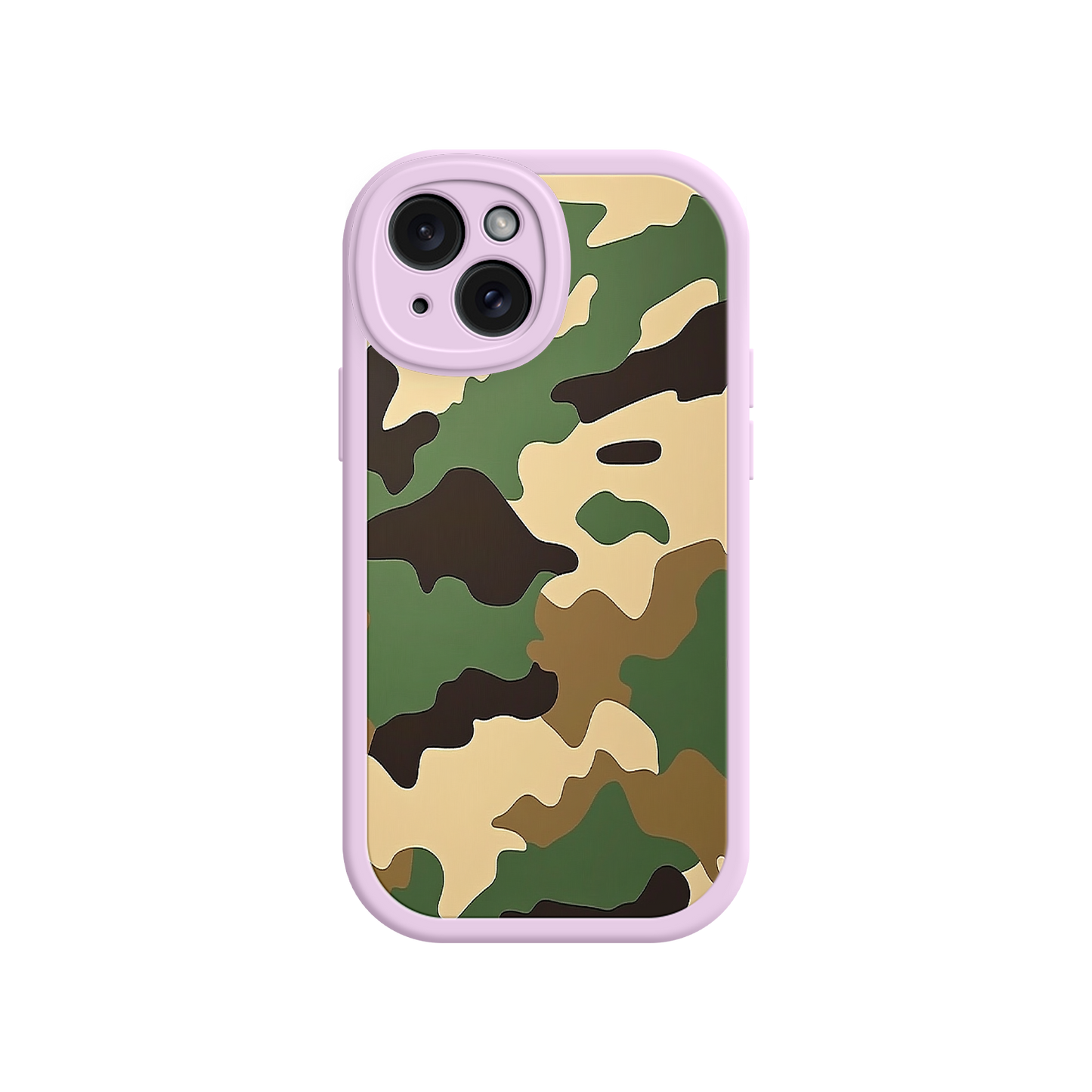 #MC0031 Factory Wholesale Military Camo iPhone 17 Case – Woodland Camouflage, Tactical Design, Rugged Phone Cover
