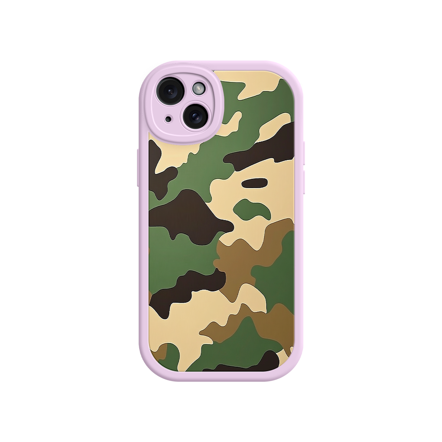 #MC0031 Factory Wholesale Military Camo iPhone 17 Case – Woodland Camouflage, Tactical Design, Rugged Phone Cover