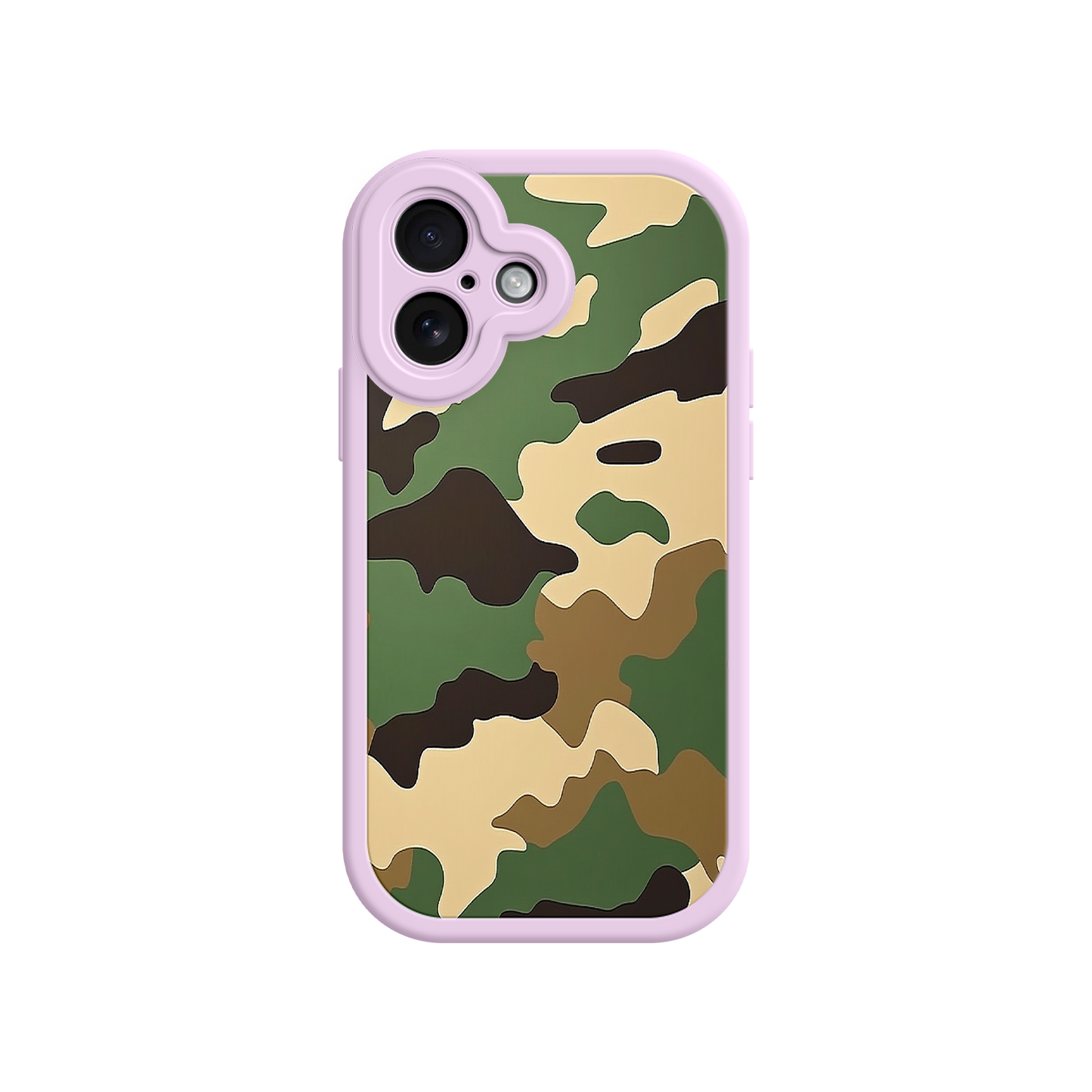 #MC0031 Factory Wholesale Military Camo iPhone 17 Case – Woodland Camouflage, Tactical Design, Rugged Phone Cover