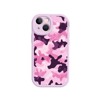 #MC0030 Factory Wholesale Pink Camo iPhone 17 Case – Camouflage, Feminine Style, Protective Phone Cover