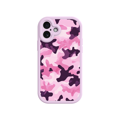 #MC0030 Factory Wholesale Pink Camo iPhone 17 Case – Camouflage, Feminine Style, Protective Phone Cover
