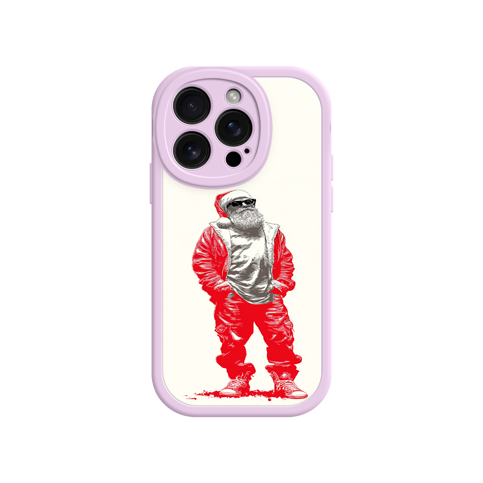 Santa Claus phone case for Christmas stocking stuffer