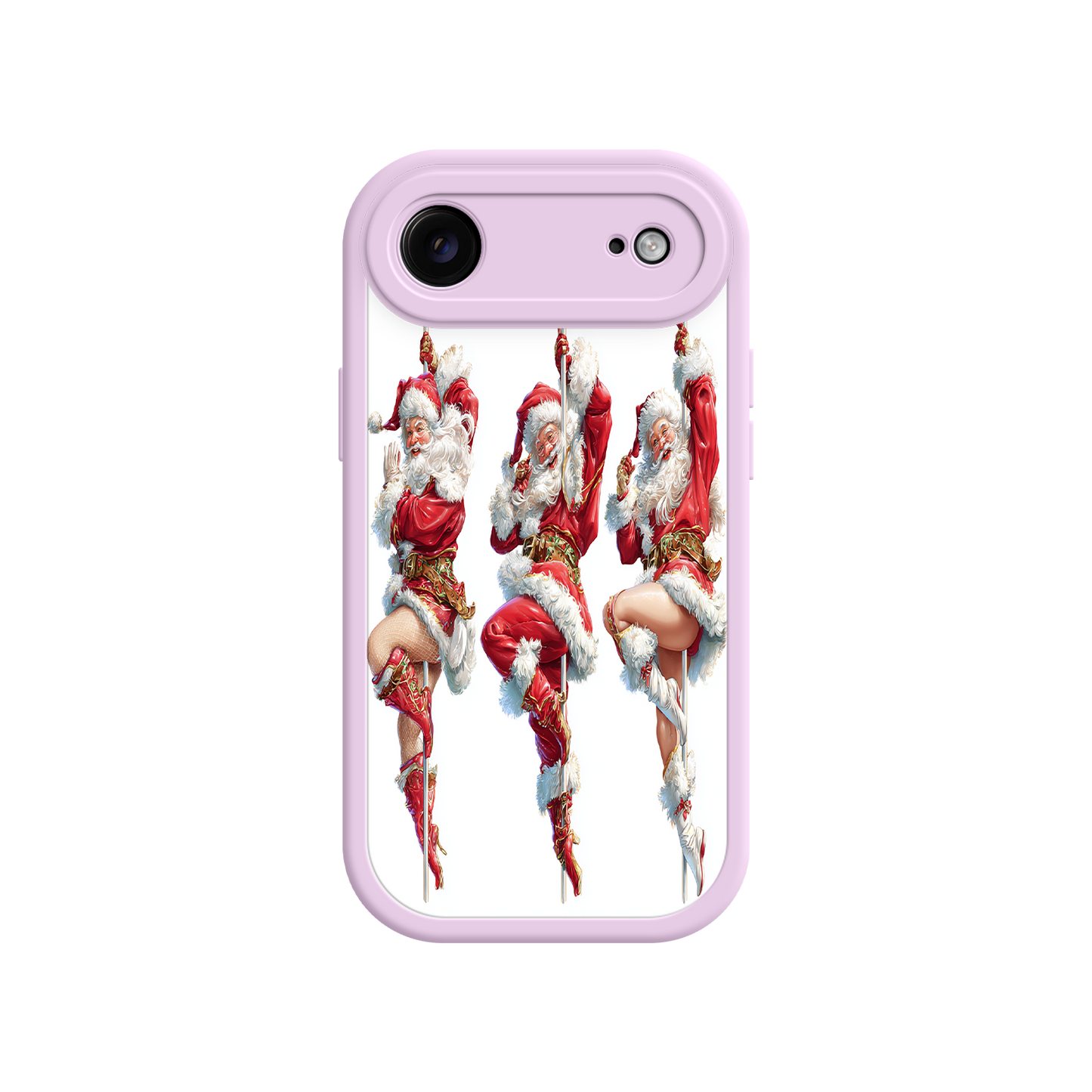 Holiday phone case with vintage art appeal