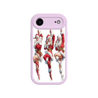 Holiday phone case with vintage art appeal